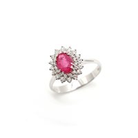 Anello Gilma Gioielleria  Donna in Oro Rubino 0.65 Ct ANOR-108-286 - ANOR-108-286